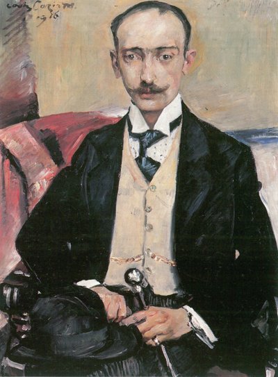 Portrait of Dr. Karl Schwarz by Lovis Corinth